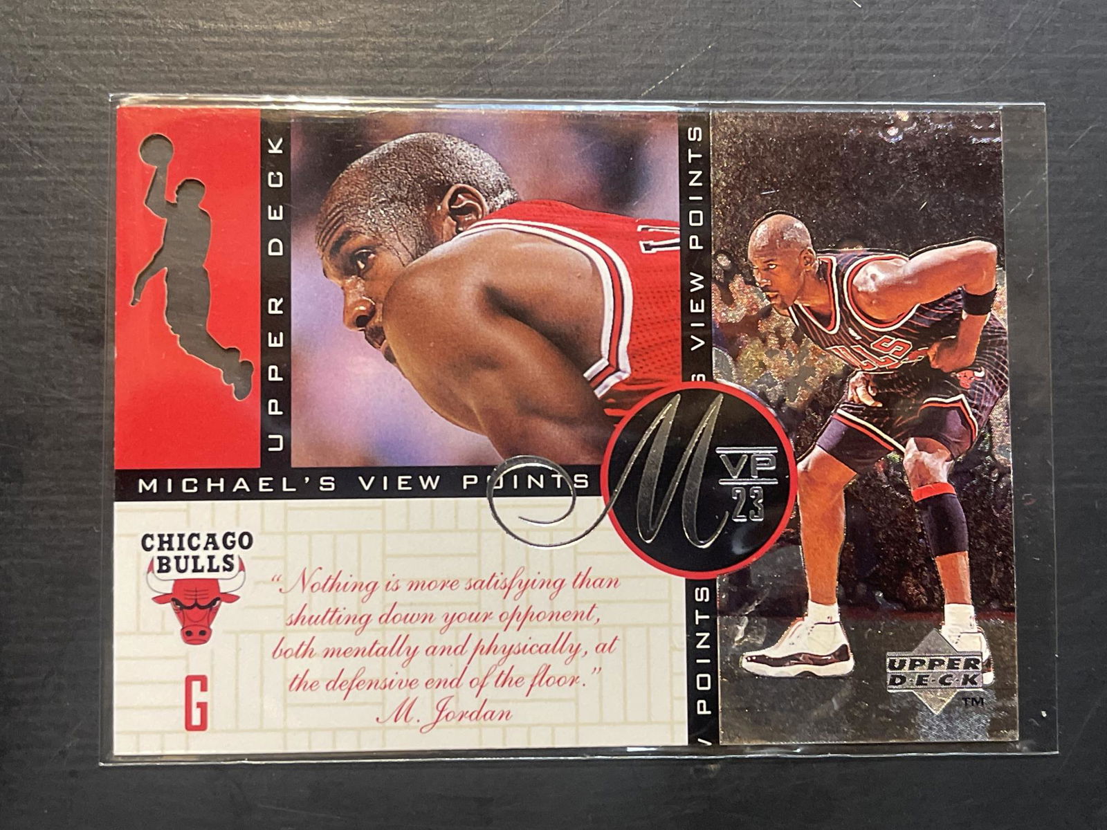 Michael Jordan 1997 Upper Deck Sports Trading Card (1 of 1)