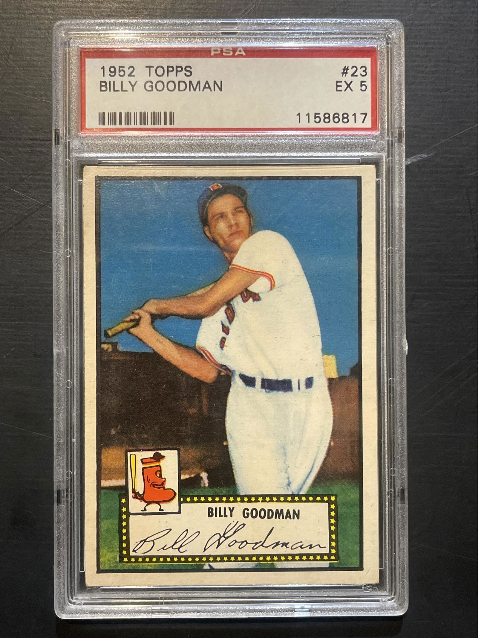 Billy Goodman 1952 Sports Trading Card Graded (1 of 1)