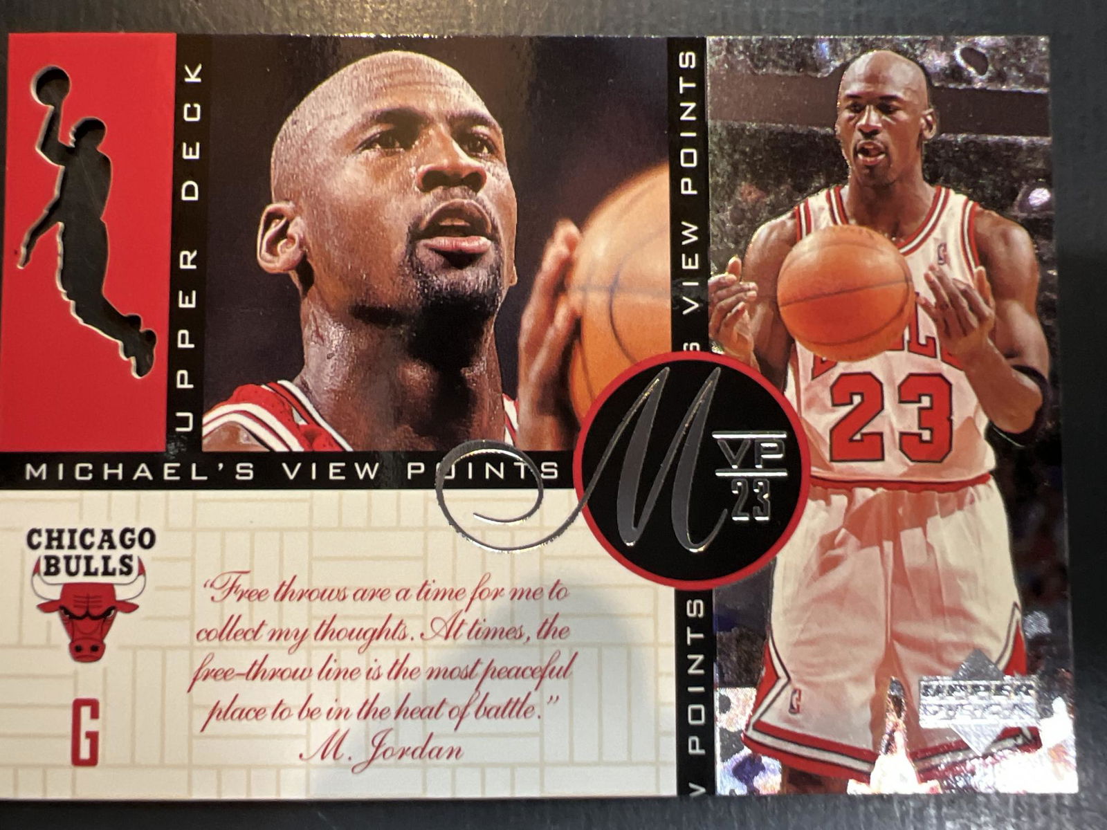 Michael Jordan MVP 23, 1997, Upper Deck (1 of 1)