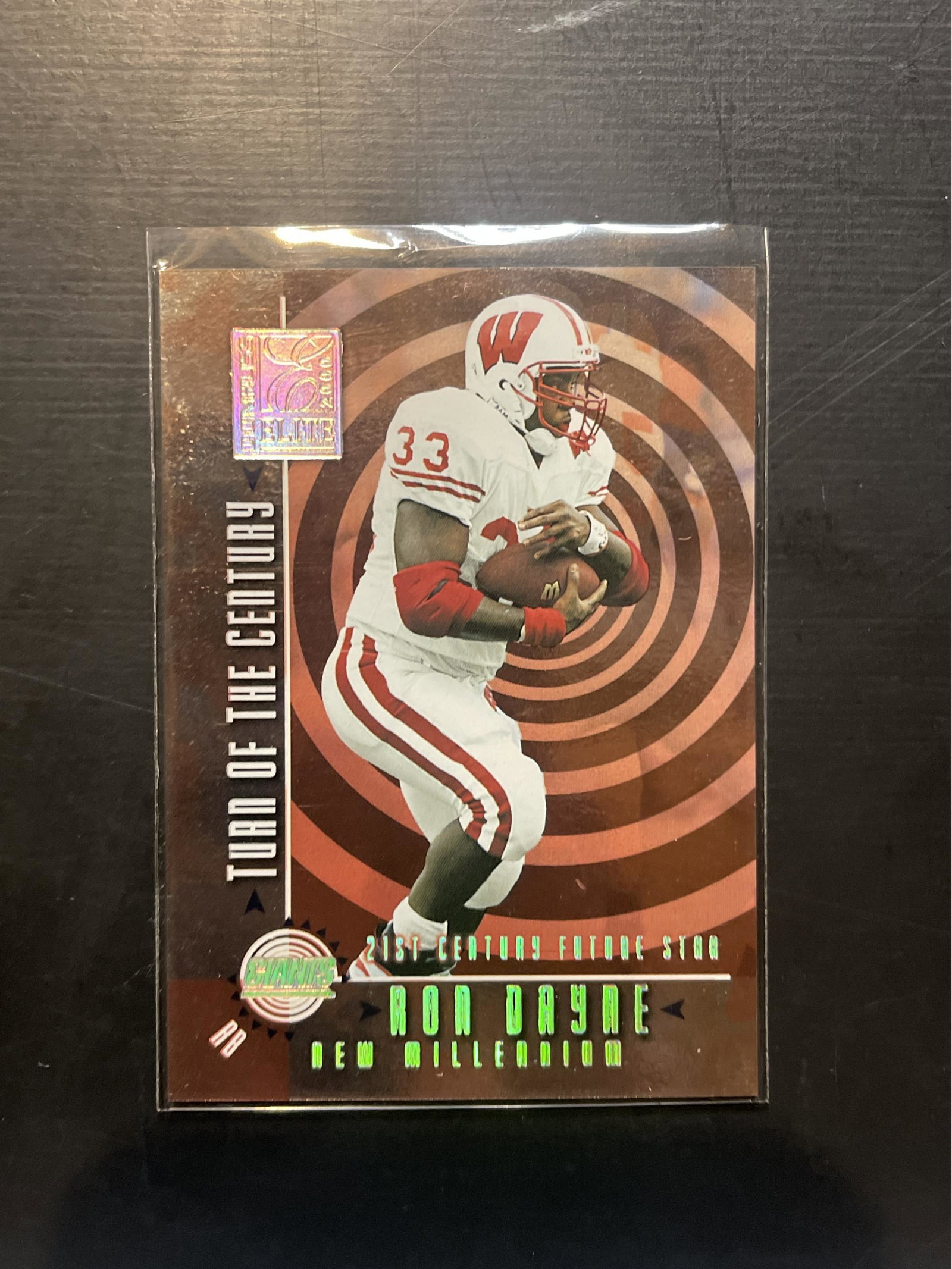 Ron Dayne Limited Edition 805/1000 Sports Trading Card: Ron Dayne Limited Edition 805/1000 Sports Trading Card