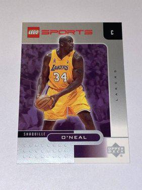 Shaquille O'Neal. Lego Sports Card. 2002 Lakers. Upper Deck: Shaquille O'Neal. Lego Sports Card. 2002 Lakers. Upper Deck