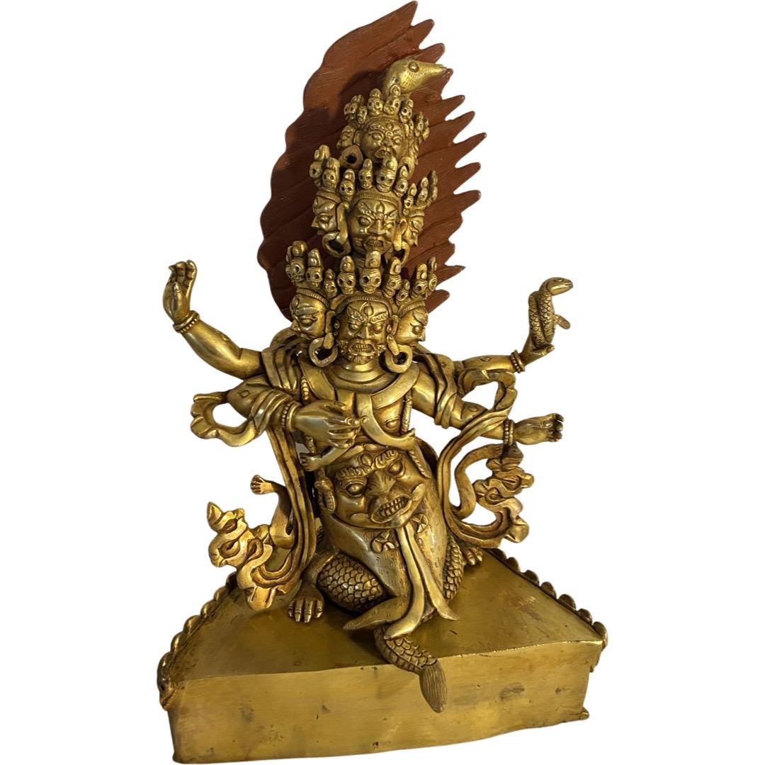 Rahula Buddhist Statue: According to tradition, Siddhartha named his son RÄhula, which means "fetter" or "chain" in Sanskrit, meaning a chain that would keep him bound to his worldly life, and hold him back from following