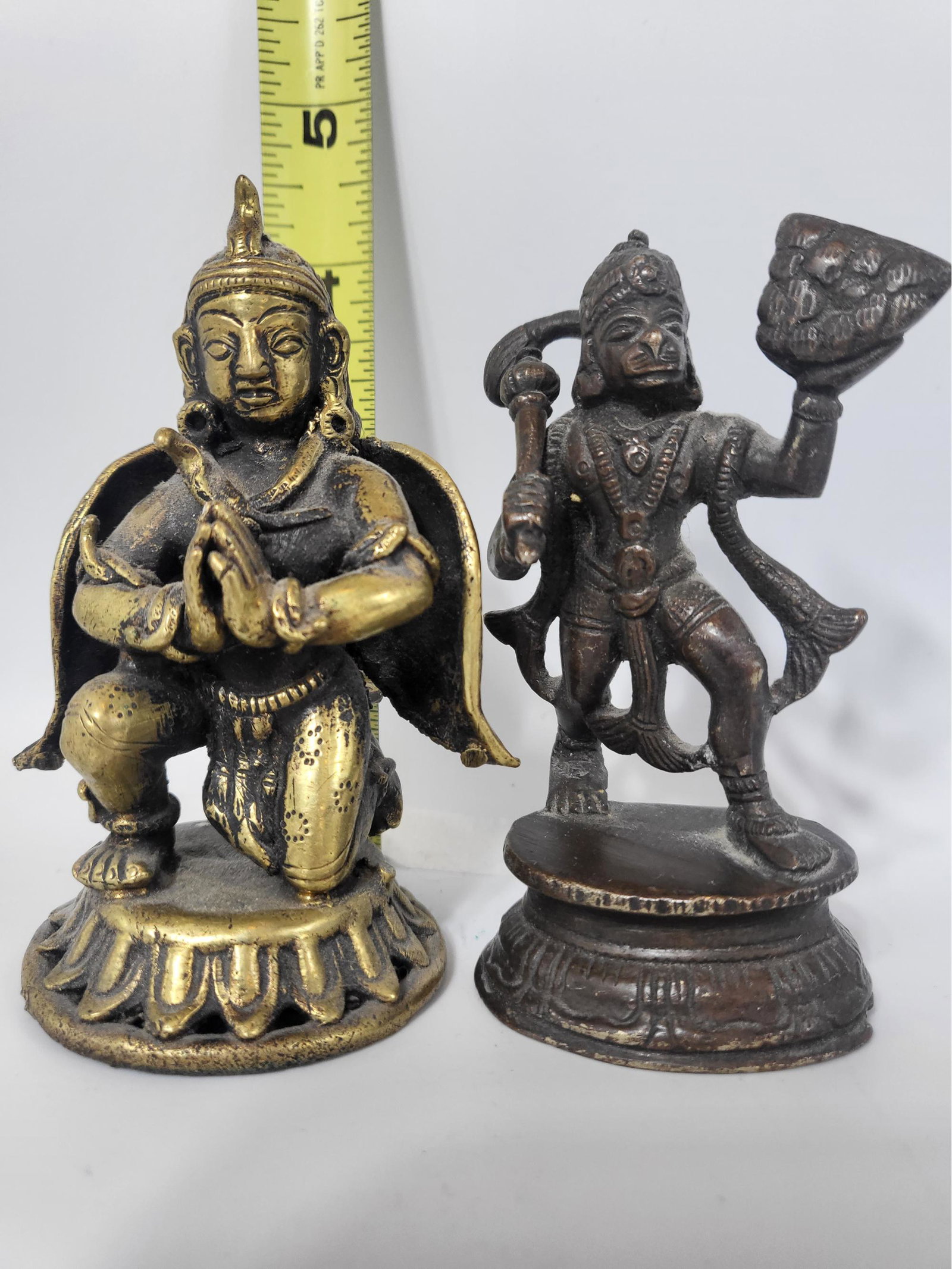 Hanuman And Deity Buddhist Statues (1 of 3)