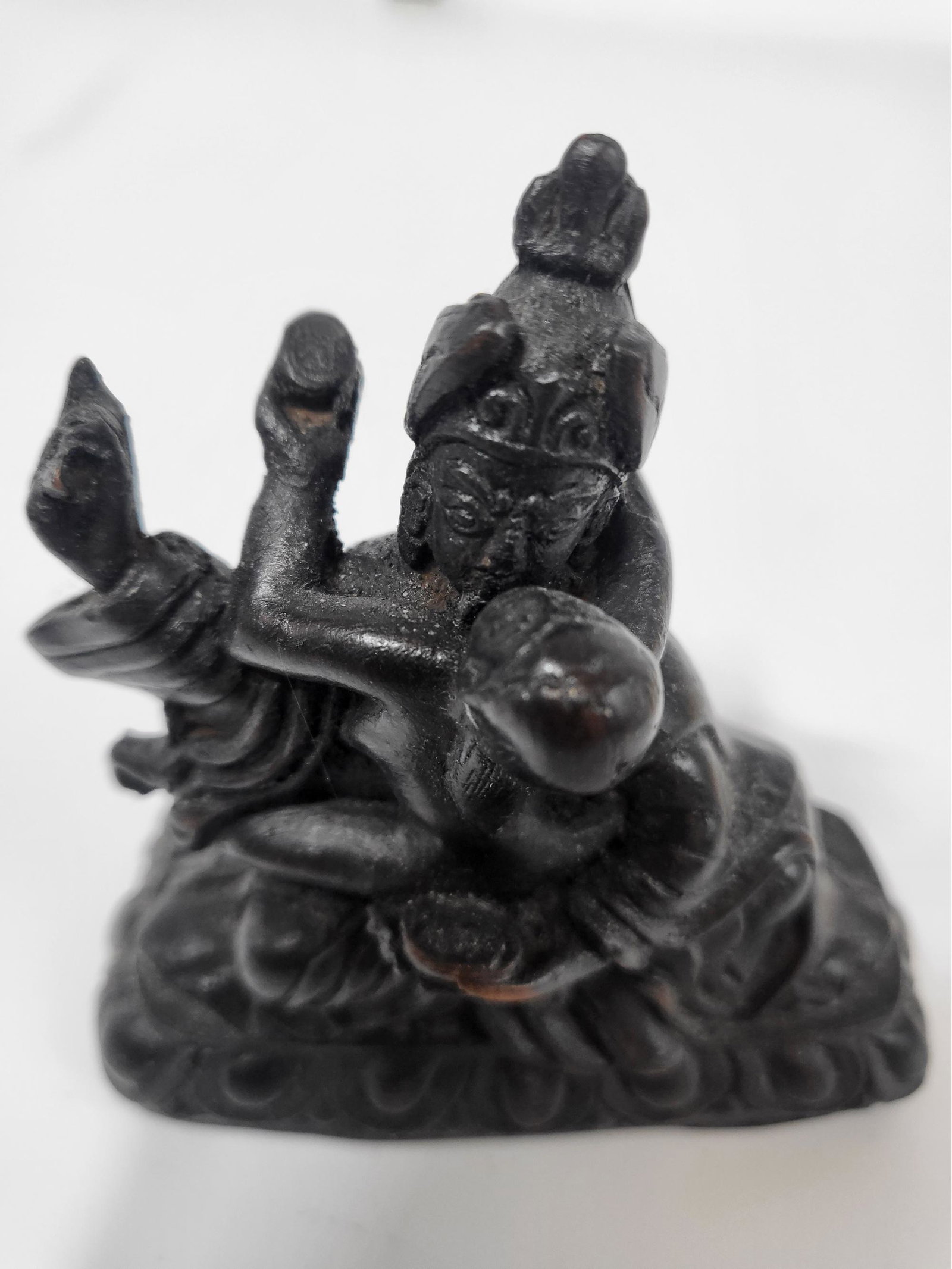 Tibetan Deity With Consort Buddhist Statue (1 of 4)