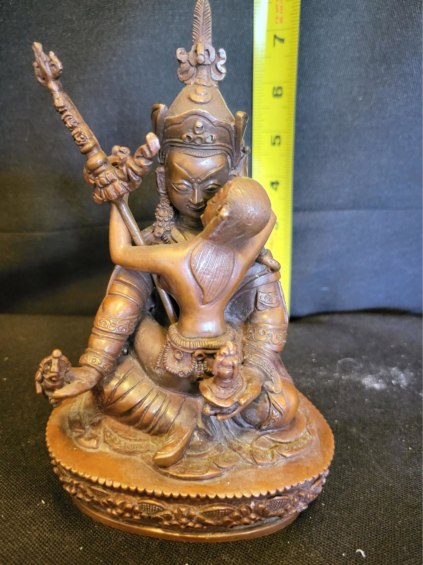 Guru Padmasambhava With Consort Buddhist Statue (1 of 2)
