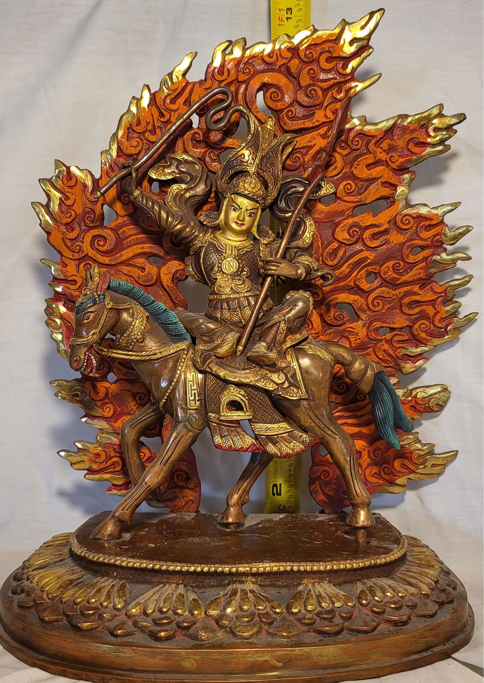 King Gesar Buddhist Statue (1 of 2)