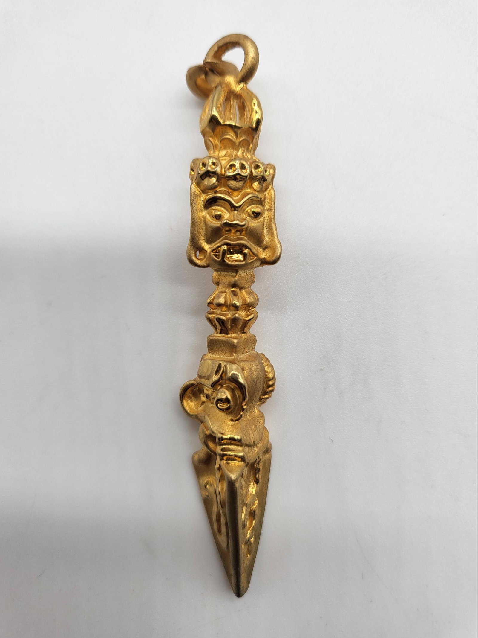 Tibetan Buddhist Phurba Pendant, 3 (1 of 3)