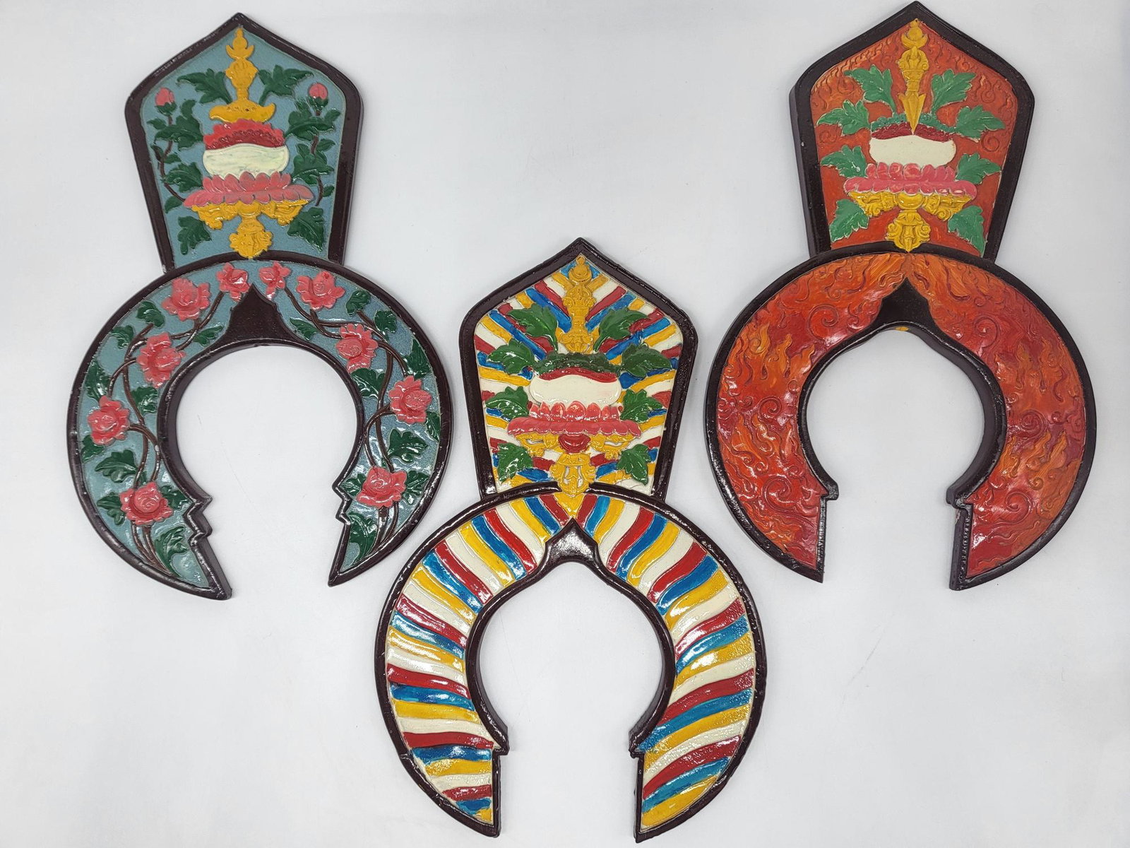 3 Piece Painted Decor, 11 (1 of 2)