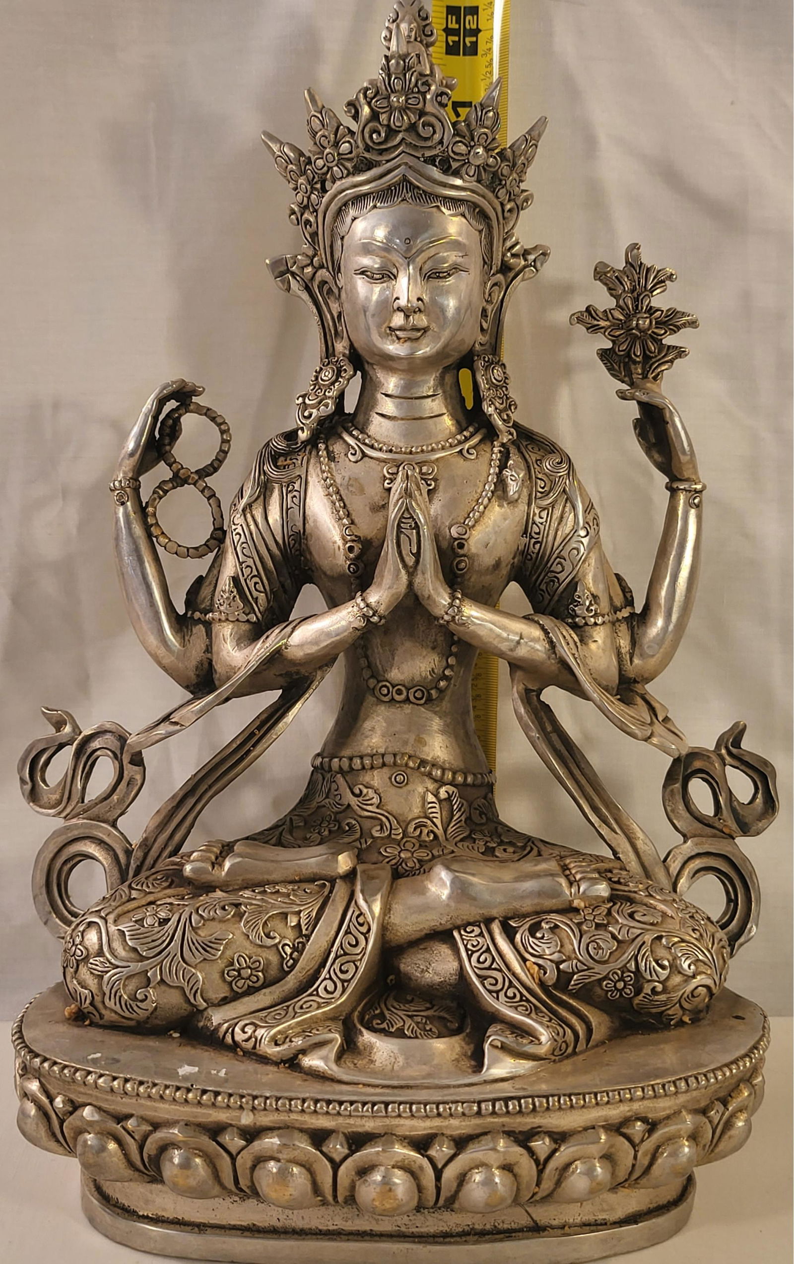 4 Armed Chenrezig - 12 - (1 of 2)