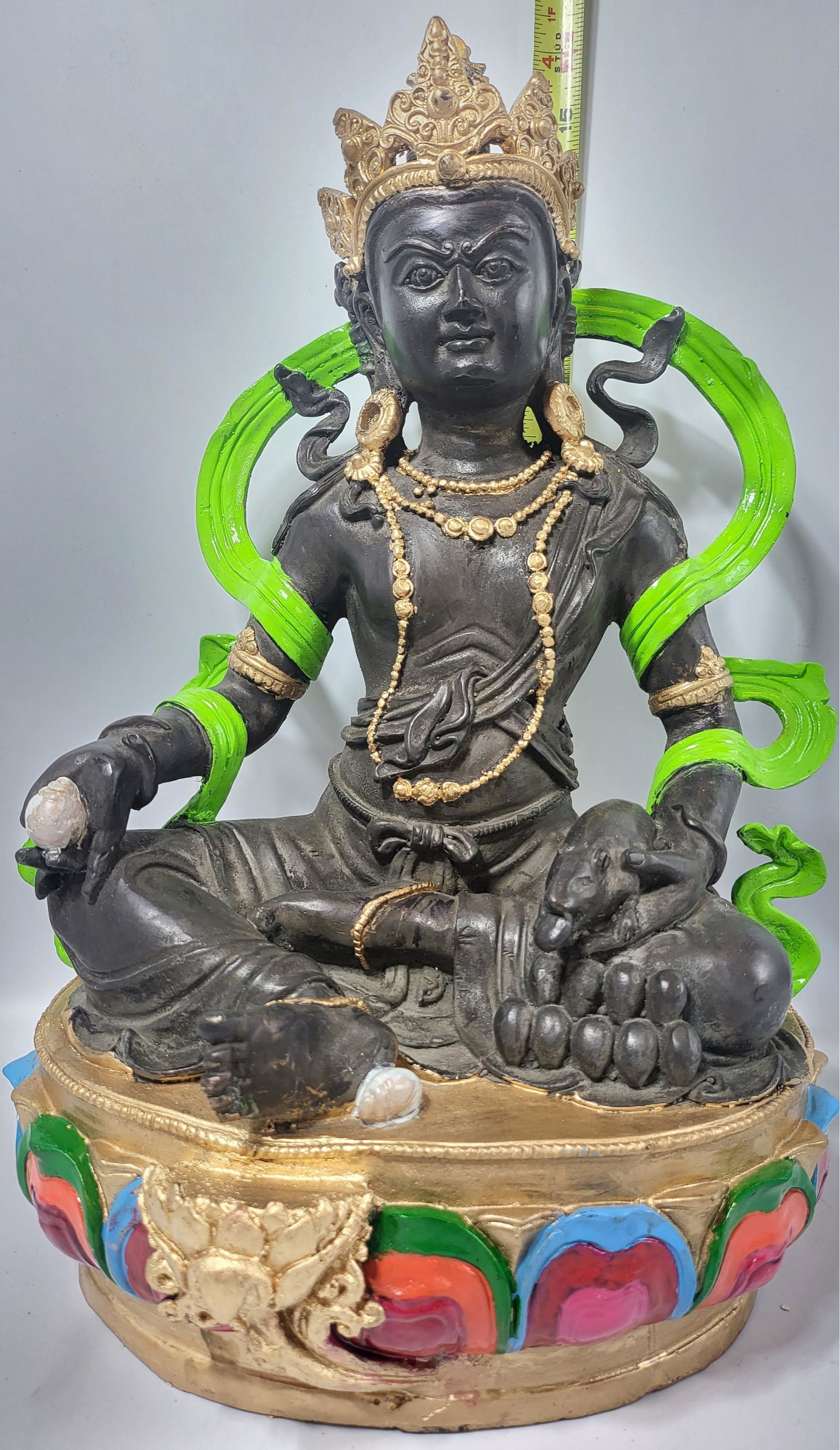 Dzambhala Statue - 16" (1 of 2)