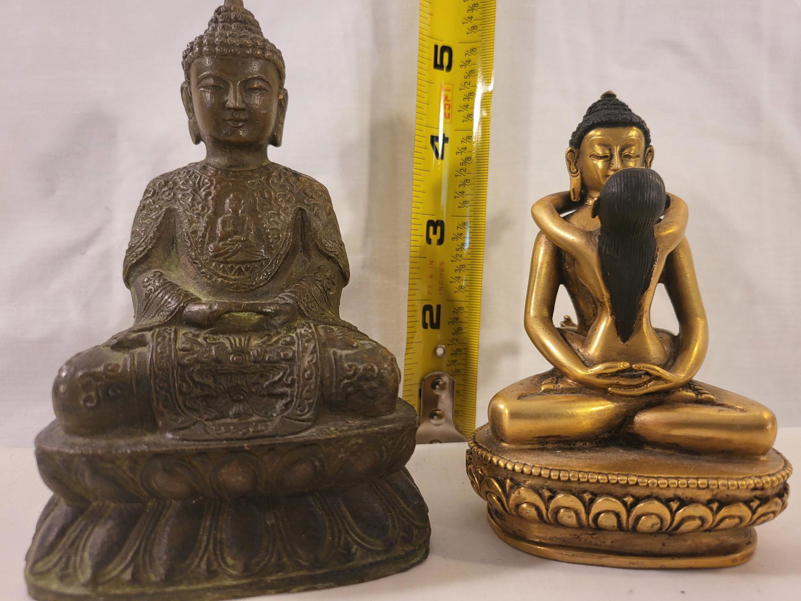 Shakyamuni Buddha And Samantabhadra Statues (1 of 2)