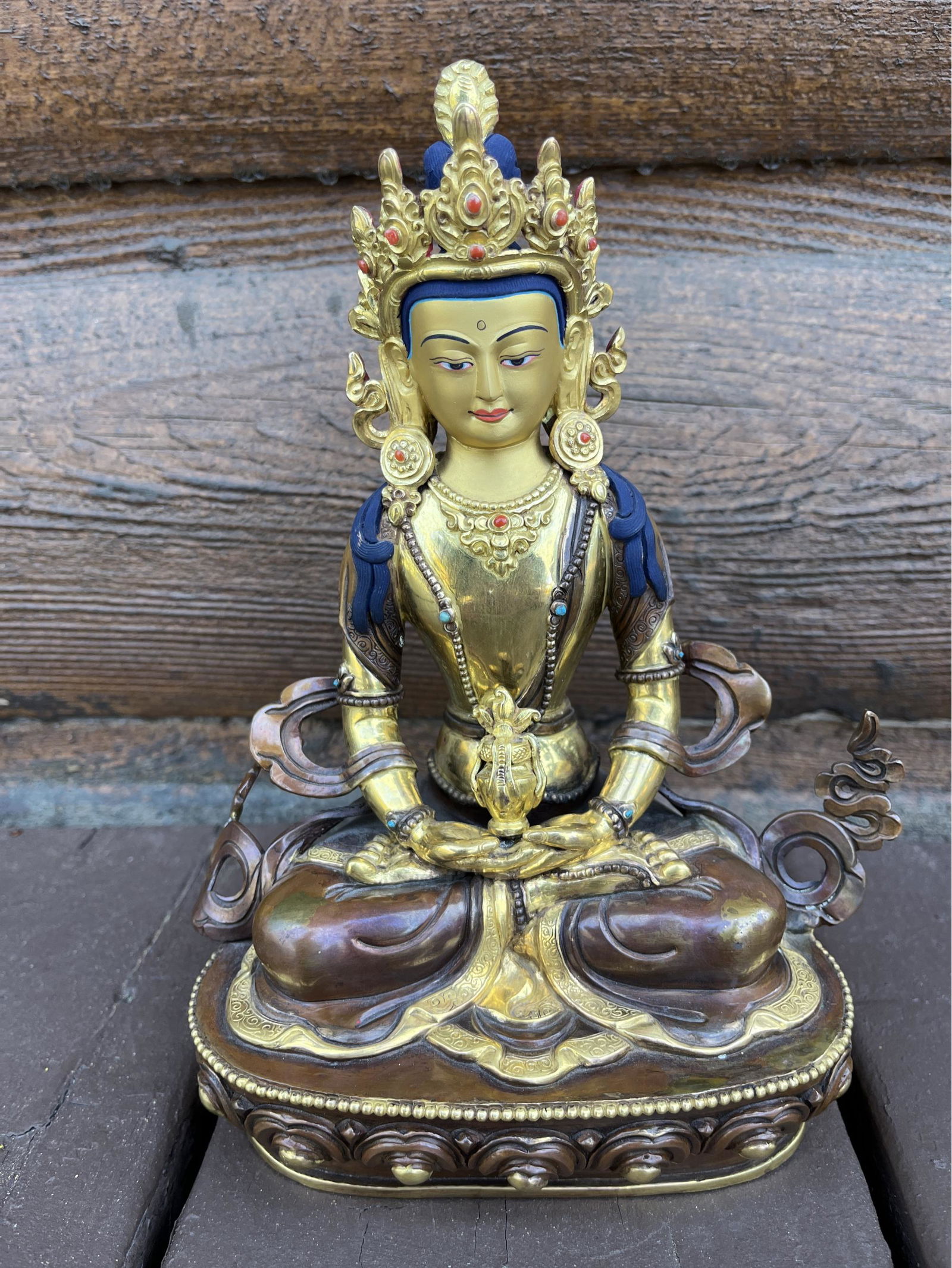 Amitayus Statue 8 inches (1 of 4)