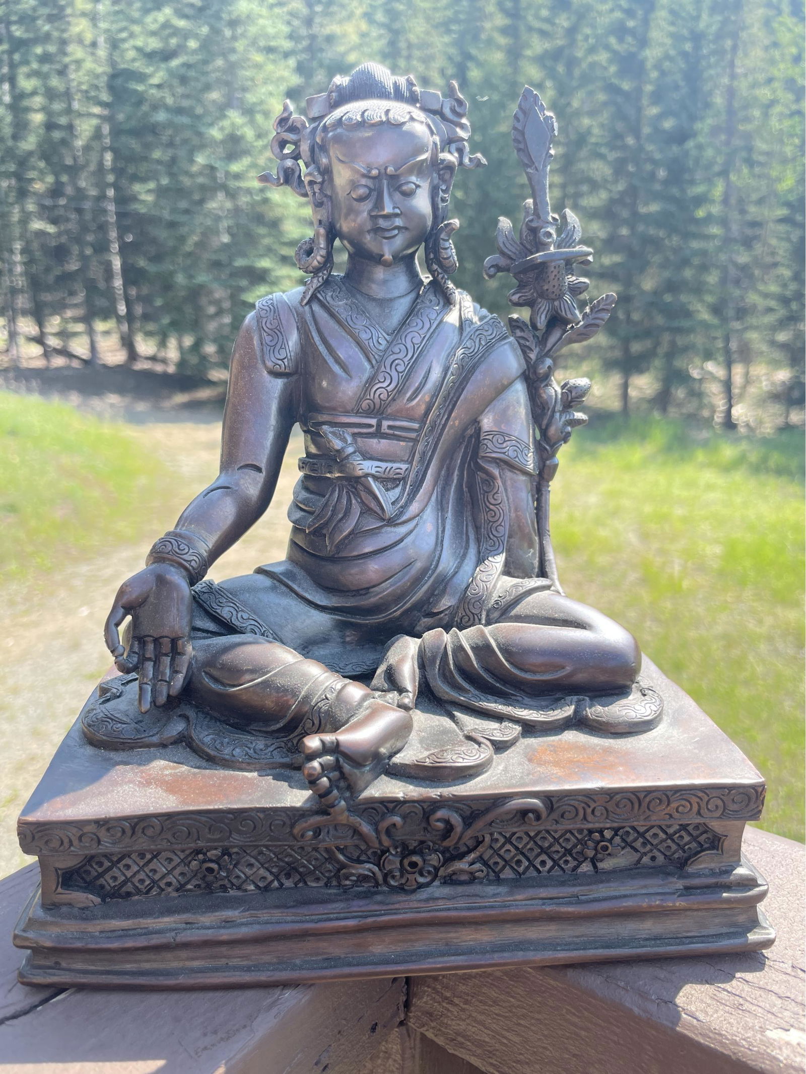 Jigme Lingpa Statue 8 inches (1 of 4)