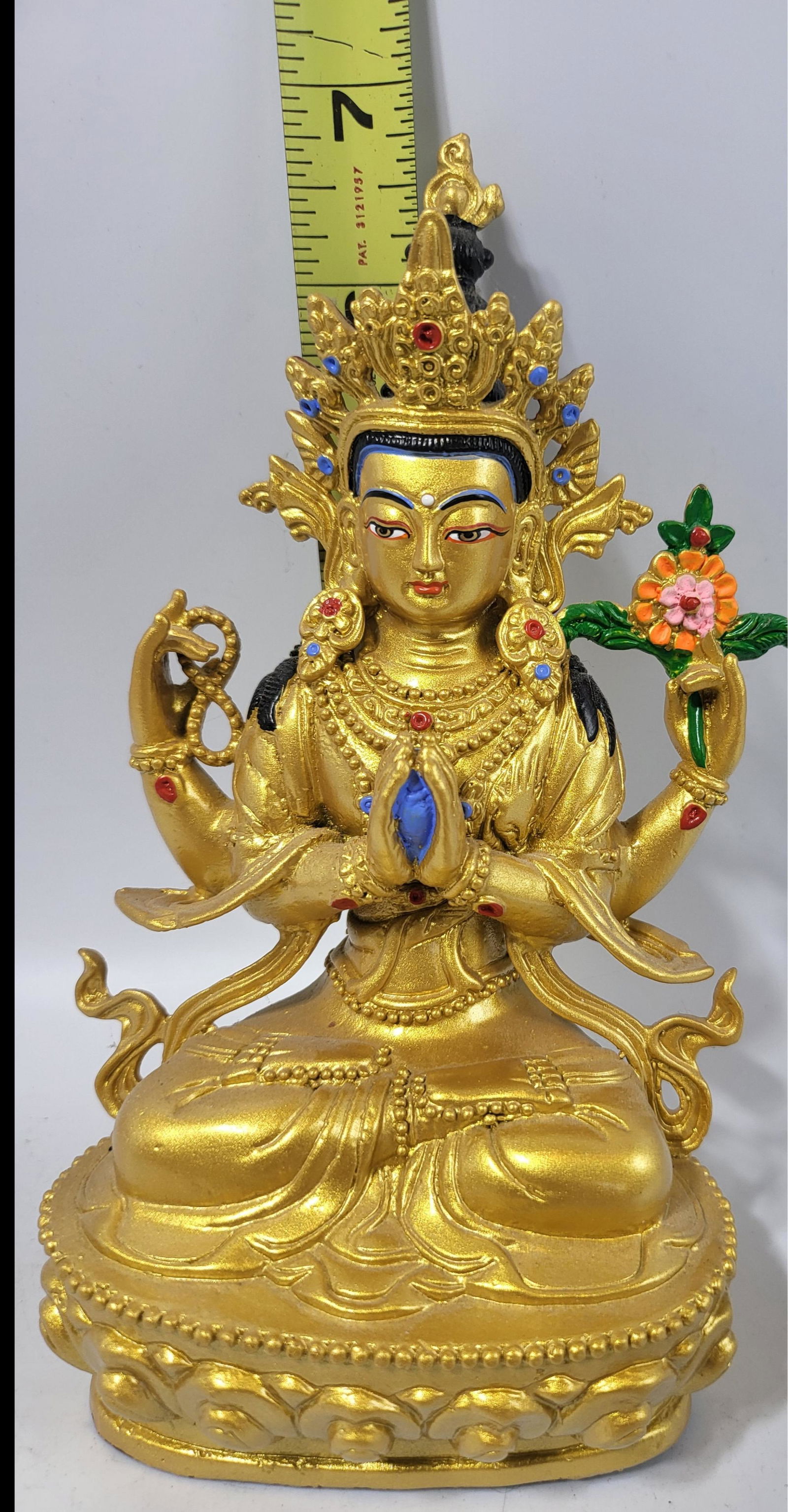 4 Armed Chenrezig Statue (1 of 1)