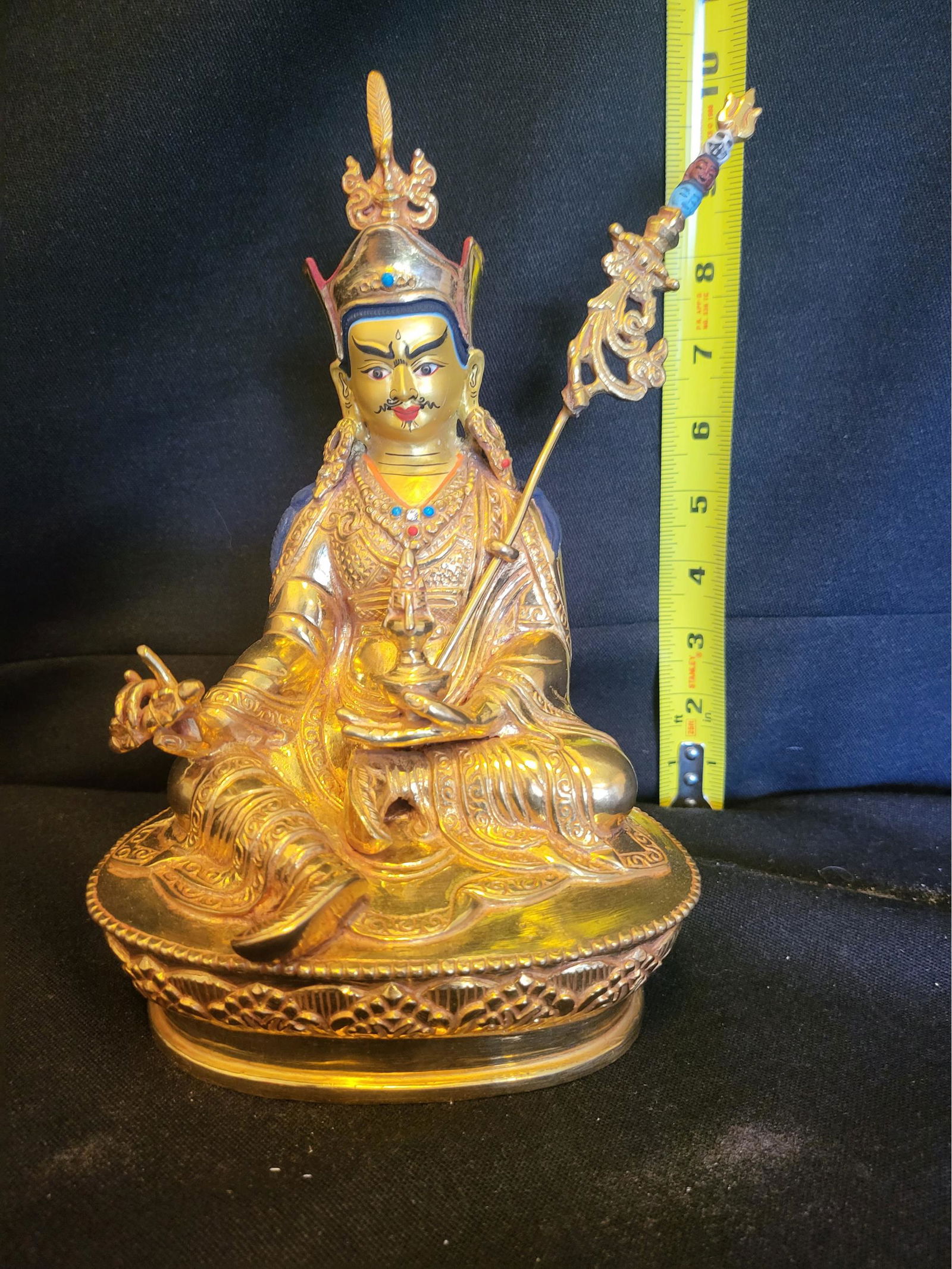 Guru Padmasambhava Statue 10 inches (1 of 2)