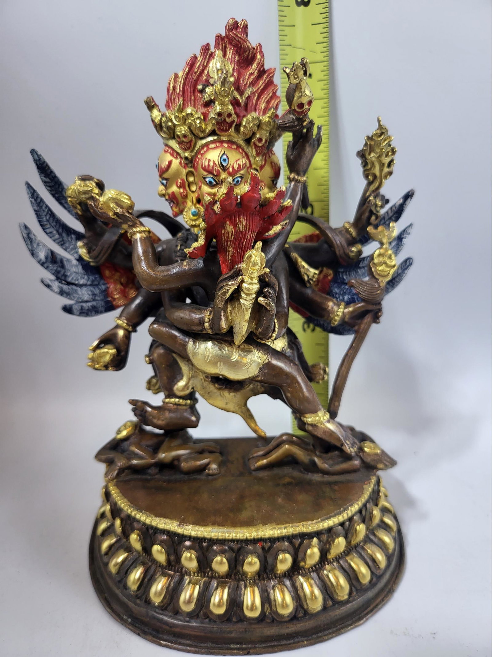 Vajrakilaya Tibetan Buddhist Statue (1 of 2)
