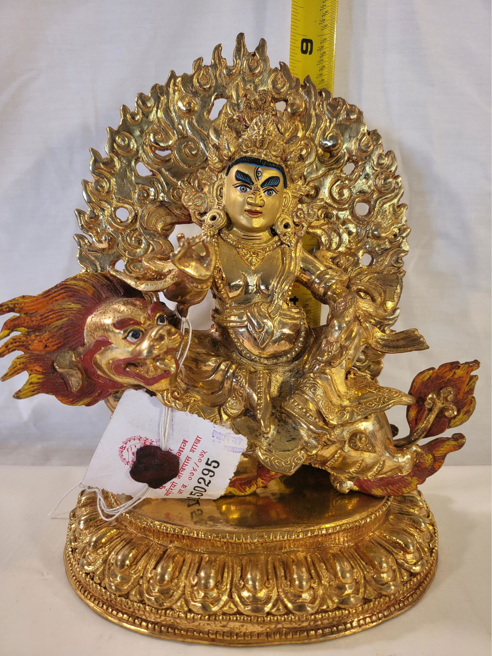 Dzambhala Tibetan Buddhist Statue (1 of 1)