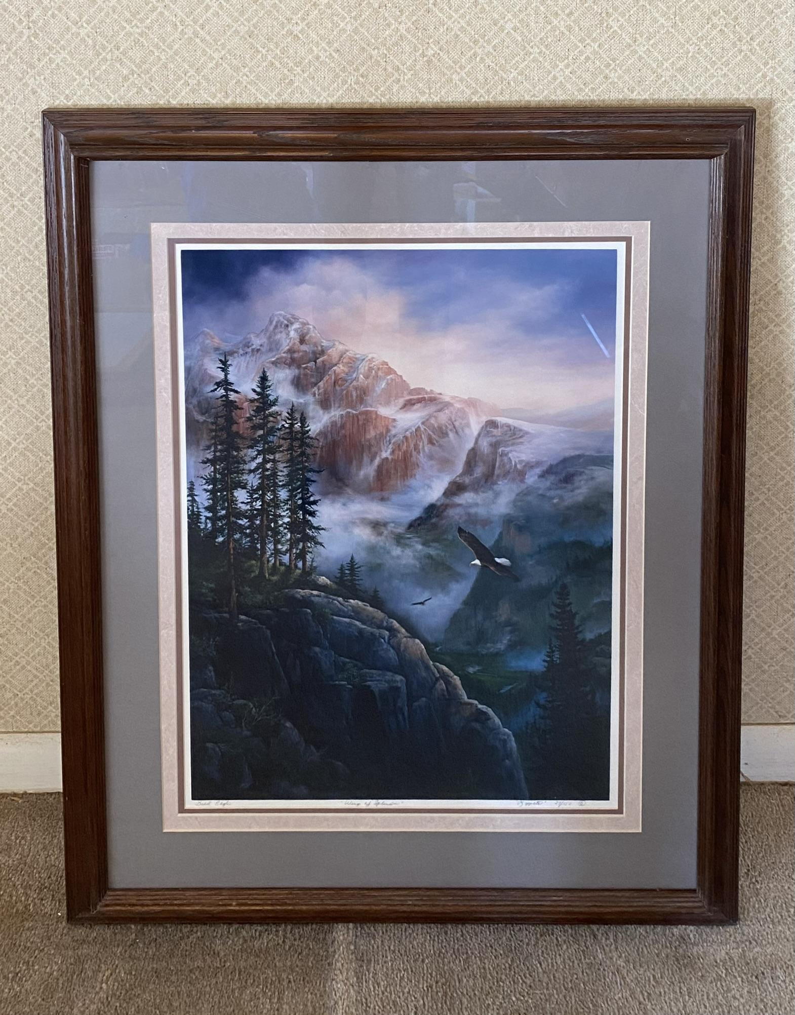 Artwork Wings Of Splendor Signed By Pat Rippeto  16 3/4 X 22.5, Numbered (1 of 6)