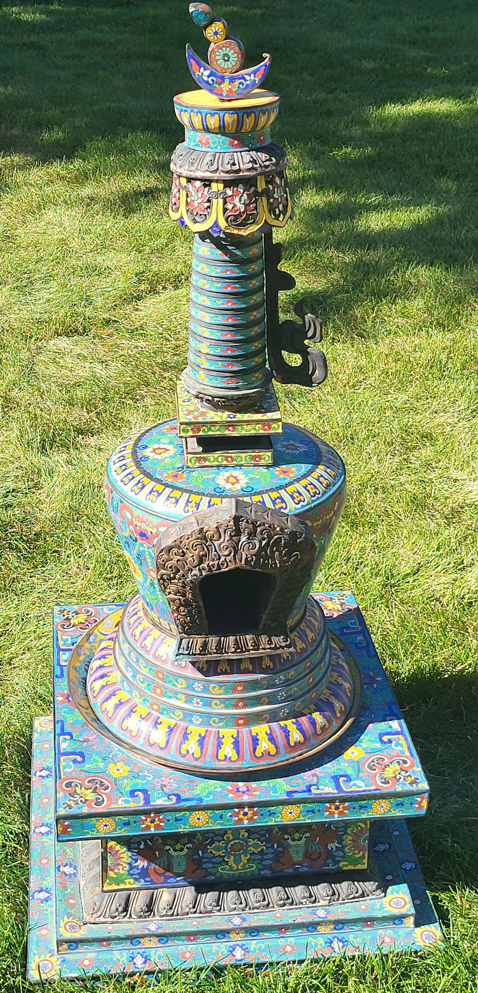 Stupa is a colossal 46 inches in size (1 of 3)