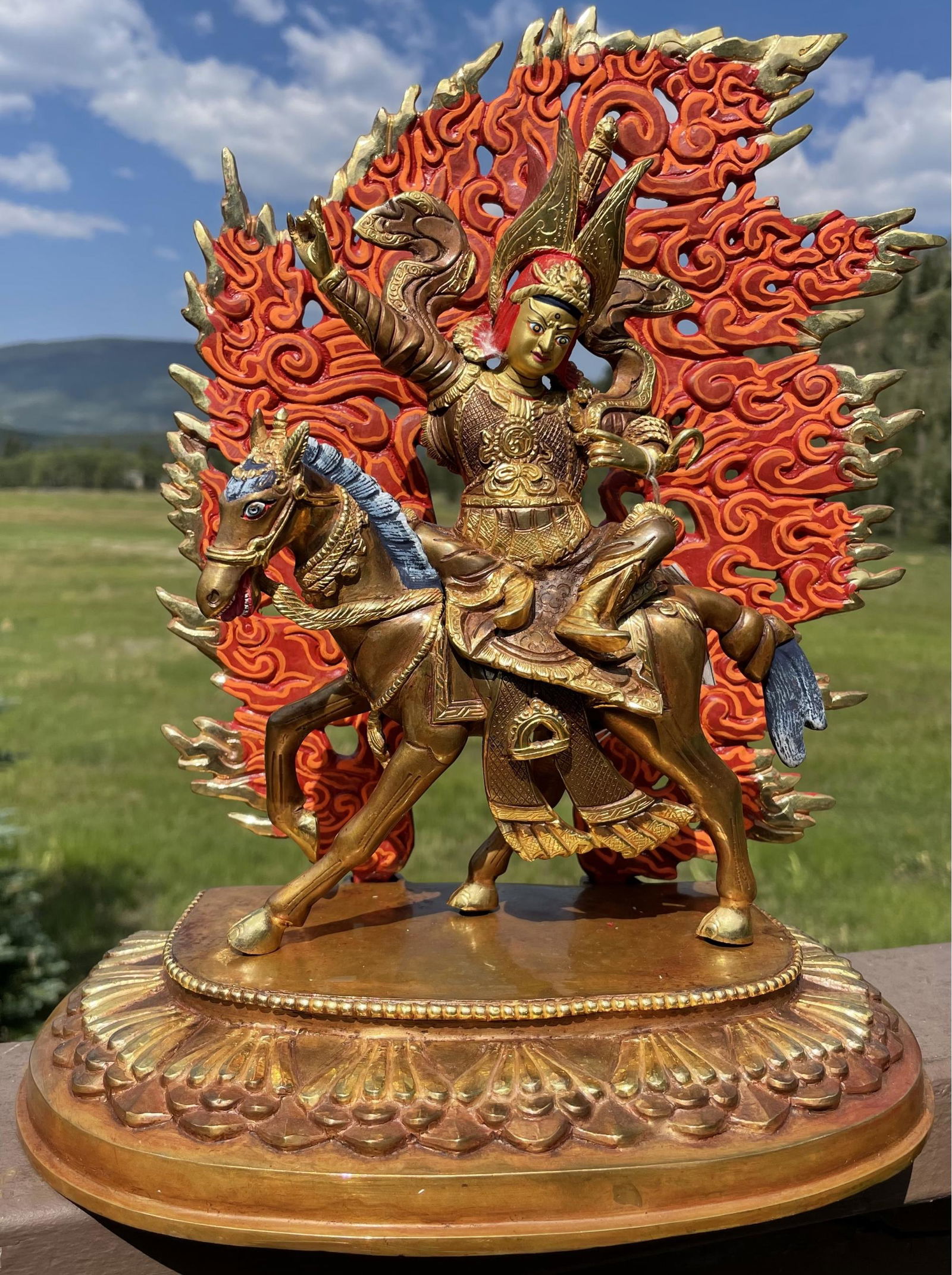 Tibetan Buddhist Protector Buddha Statue (1 of 5)
