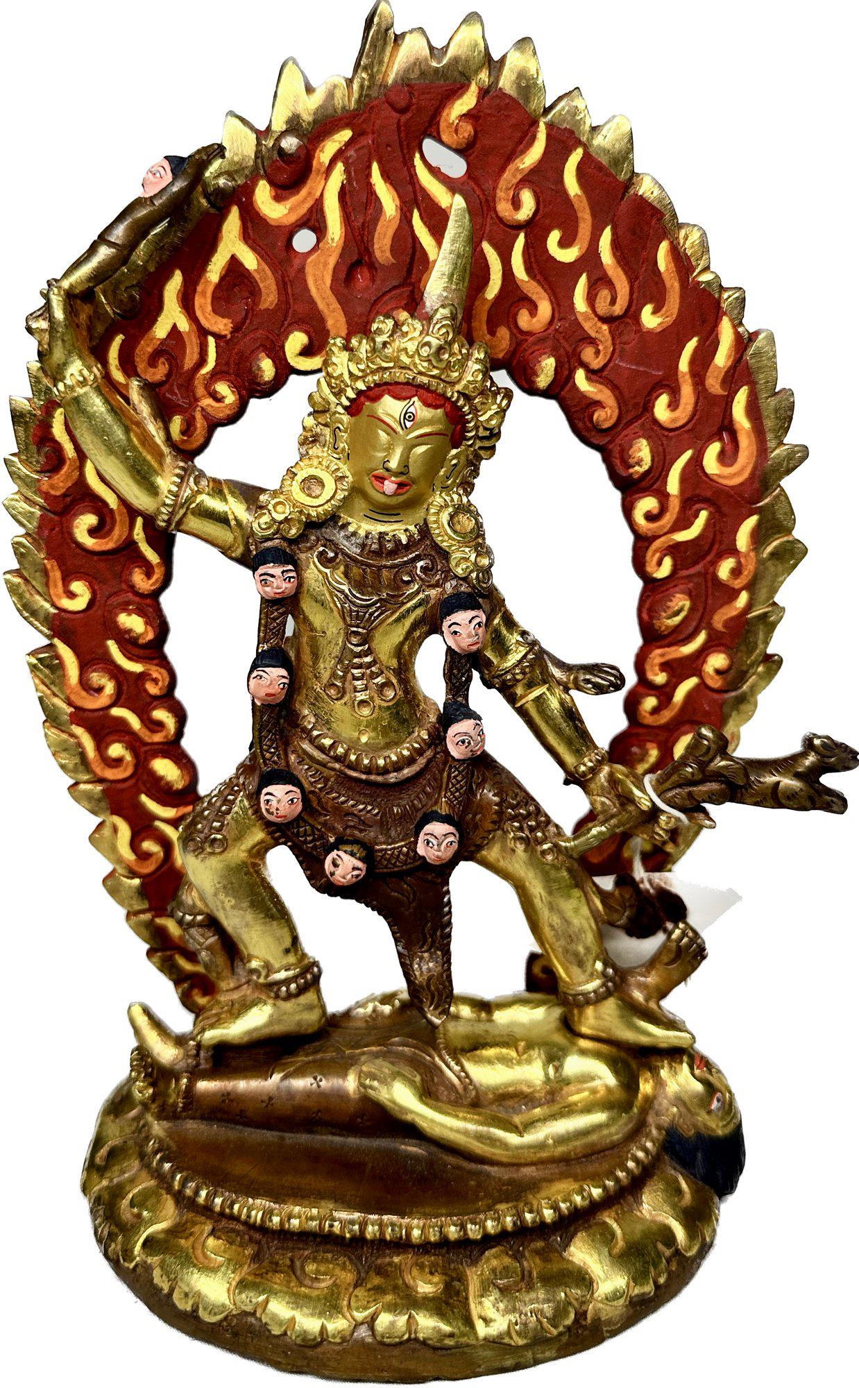 Ekajati Buddhist Statue - 7 5 inches tall: Ekajati Buddhist Statue