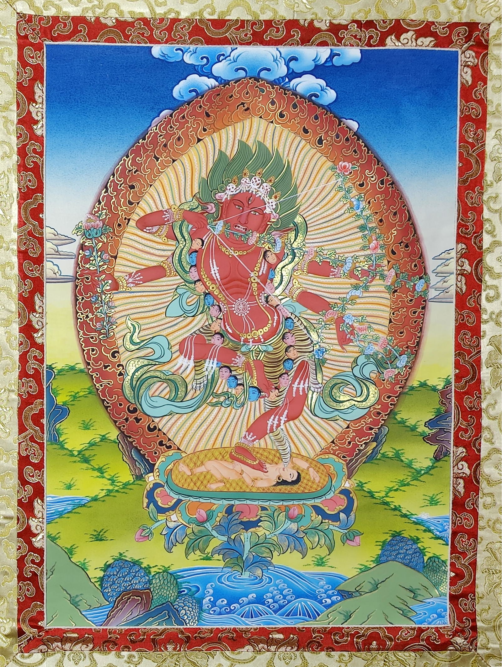 Kurukulla Thangka, 45 X 27 (1 of 3)