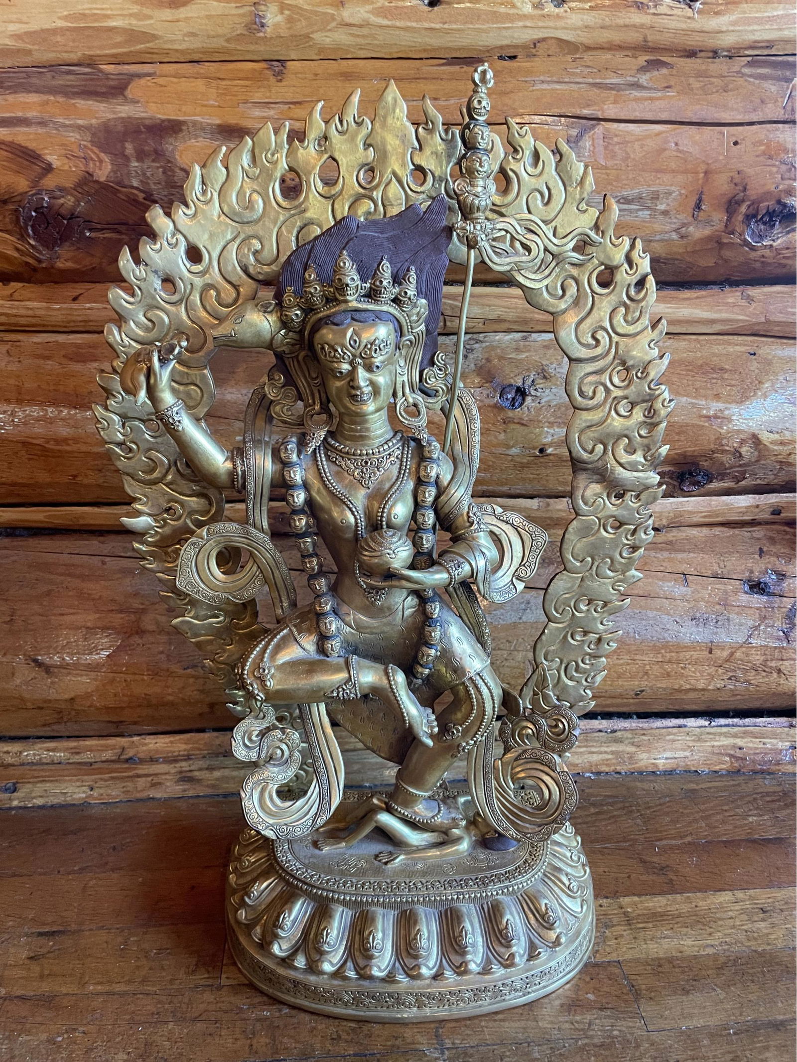 Vajrayogini Pure Bronze Statue (1 of 10)
