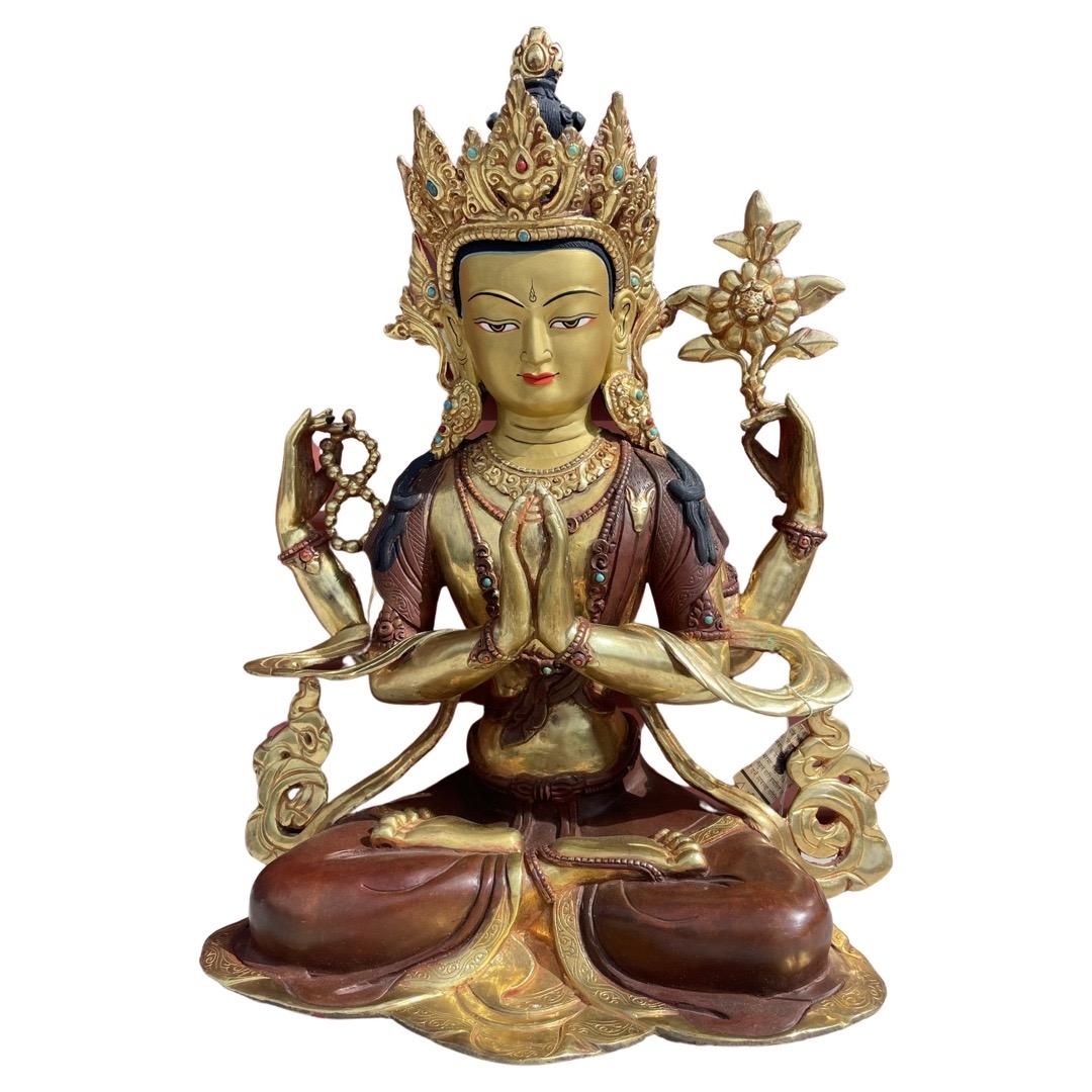 Tibetan Buddhist Deity Chenrezig (1 of 6)