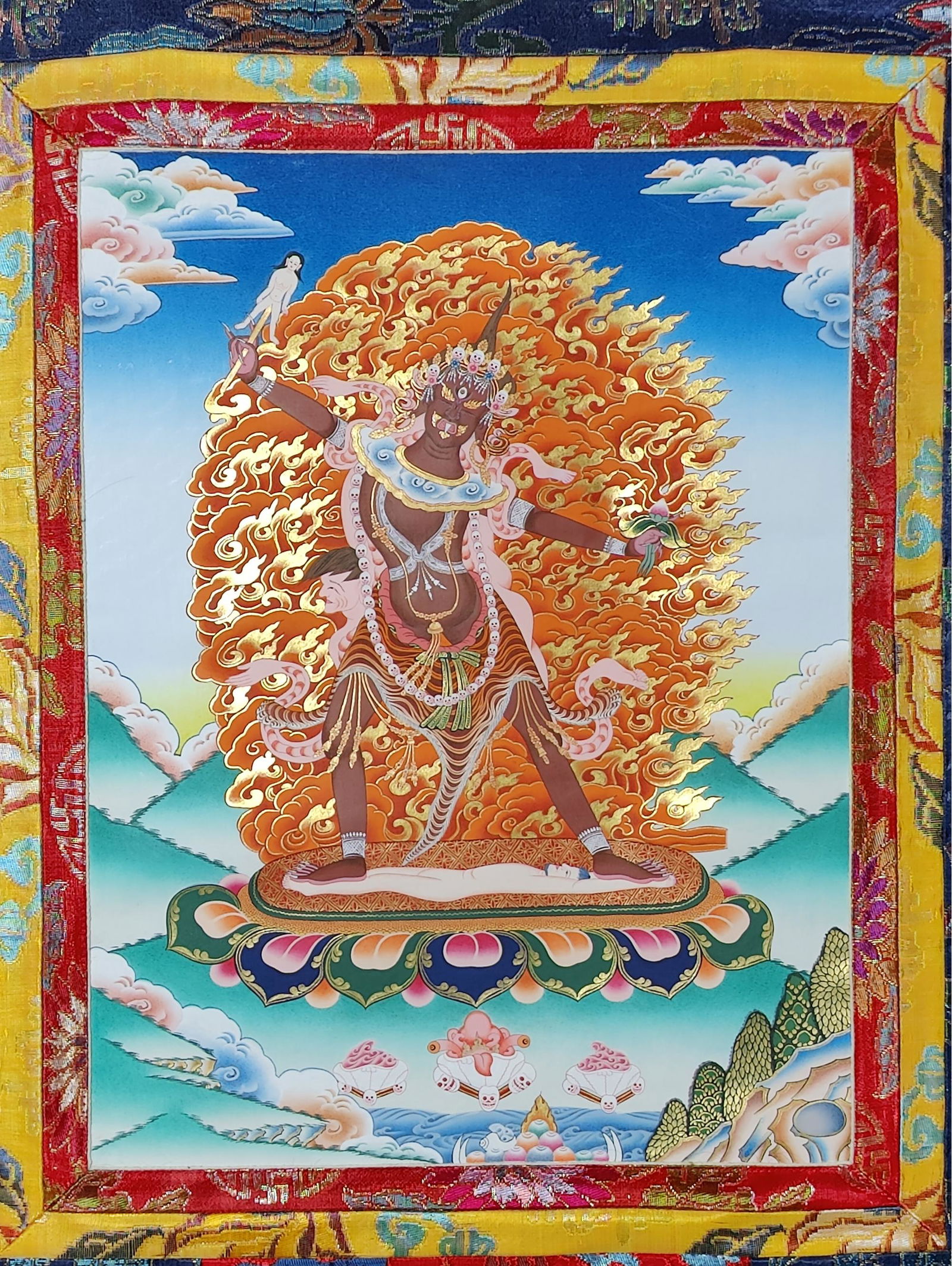 Ekajati Thangka, 45 X 25 (1 of 4)