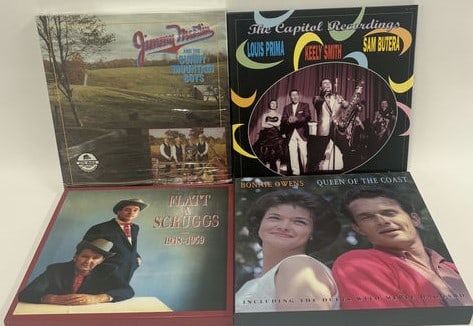 4 CD Box Sets-Bonnie Owens, Jimmy Martin, Capitol Recordings, Flatt & Scruggs And Many More (1 of 5)