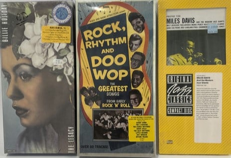 2 Unopened CD Box Set And Unopened Miles Davis CD (1 of 4)