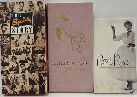 3 CD Box Sets- Patti Page, Barbra Streisand, Specialty Story (1 of 4)