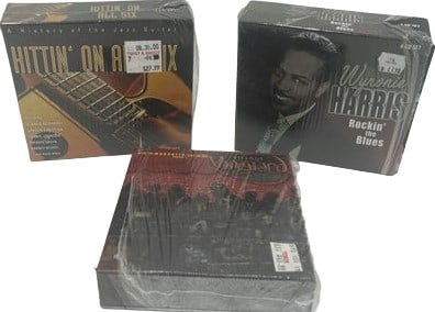 3 CD Box Sets- Wynonie Harris, Jazz Guitar, Wynton Marsalis (1 of 5)