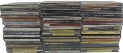 45 CDs- Stan Getz, Nancy Wilson, Coleman Hawkins,: 45 CDs- Stan Getz, Nancy Wilson, Coleman Hawkins,