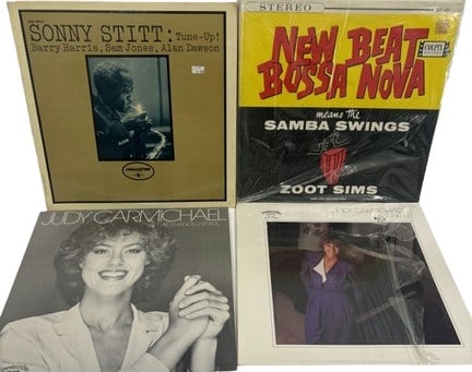 64 Vinyl Records-Erroll Garner, Gary Burton, Count Basie And Many More (1 of 17)