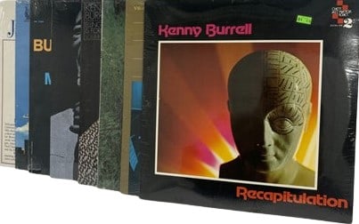 8 UNOPENED Kenny Burrell Vinyl Records (1 of 5)