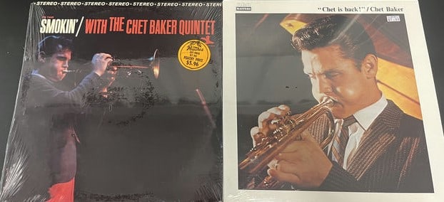 10 UNOPENED Chet Baker Vinyls. (1 of 6)