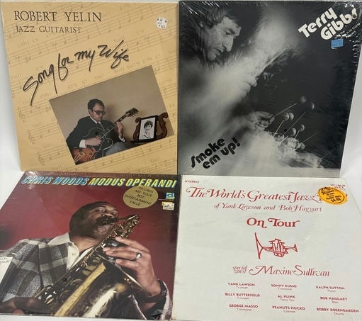 26 UNOPENED Vinyl Records-Teddy Wilson, Dizzy Gillespie, Claude Williamson (1 of 8)