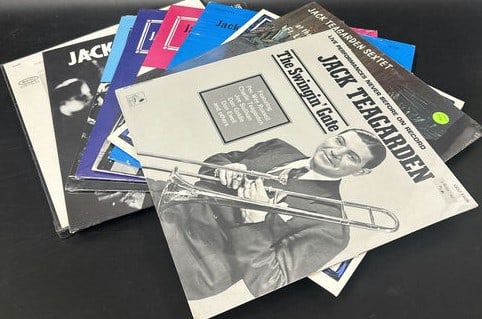 9 UNOPENED Jack Teagarden Vinyl Records Including Collectors Series Box Set (1 of 7)