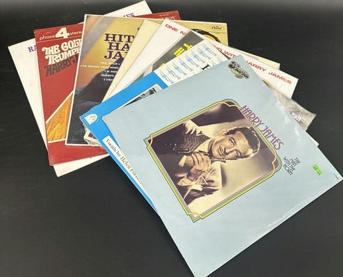 8 UNOPENED Harry James Vinyl Records (1 of 5)