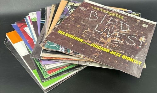 24 UNOPENED Vinyl Records-Ira Sullivan, Milt Jackson, Illinois Jacquet And Many More: 24 UNOPENED Vinyl Records-Ira Sullivan, Milt Jackson, Illinois Jacquet And Many More