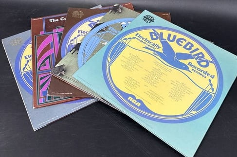 5 Bluebird Electrically Recorded Double Vinyl Sets-Tommy Dorsey, Fats Waller An Many More (1 of 6)