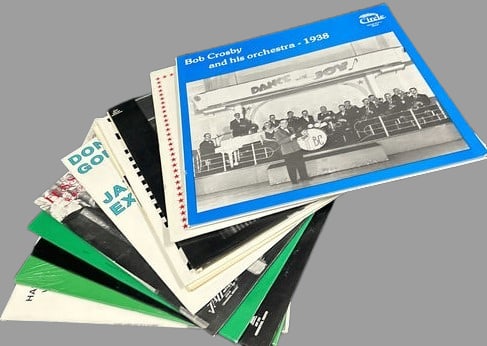 12 Vinyl Records-Bob Crosby, Big Jims Little Six, Merle Koch, Eddie Miller And Many More (1 of 7)