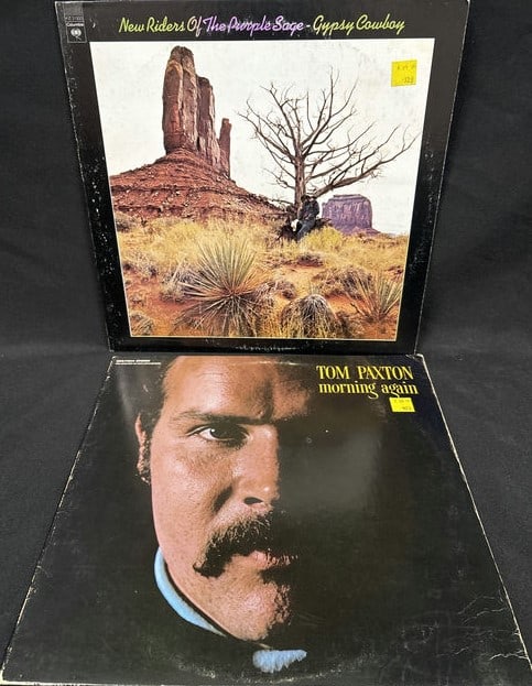 12 Vinyl Records-New Riders Of The Purple Sage, Ravi Shankar And Many More (1 of 7)