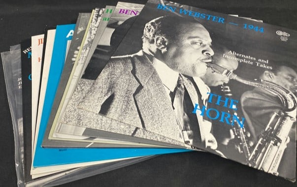 12 Vinyl Records- Ben Webster, Eddie Condon, Pee Wee Erwin And Many More: 12 Vinyl Records- Ben Webster, Eddie Condon, Pee Wee Erwin And Many More