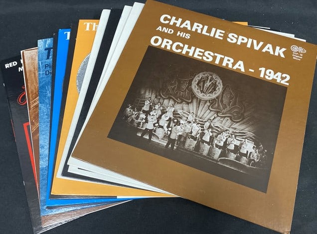 12 Vinyl Records- Charles Spivak, Wild Bill Davison, Teddy Wilson And Many More! (1 of 7)