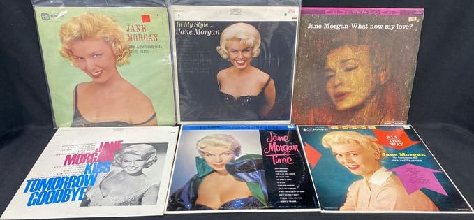 26 Vinyl Records Of Jane Morgan: 26 Vinyl Records Of Jane Morgan