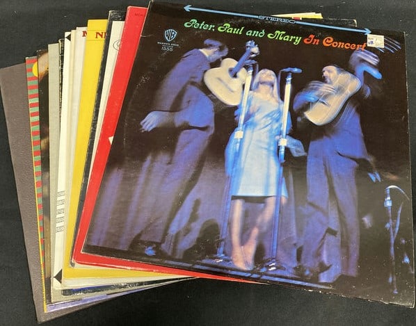 12 Vinyl Records- Ragtime Jug Stompers, Merle Haggard, Hazel & Alice And Many More: 12 Vinyl Records- Ragtime Jug Stompers, Merle Haggard, Hazel & Alice And Many More