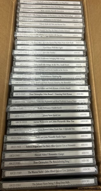 29 Arbors Jazz CDs, Mostly UNOPENED (1 of 4)
