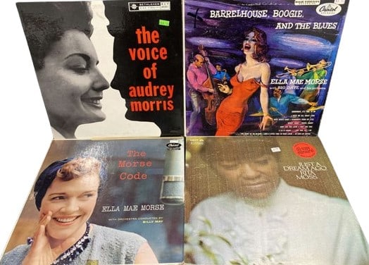 30 Vinyl Records - Amina Claudine Myers, Jane Morgan, Ella Mae Morse And Many More: 30 Vinyl Records - Amina Claudine Myers, Jane Morgan, Ella Mae Morse And Many More